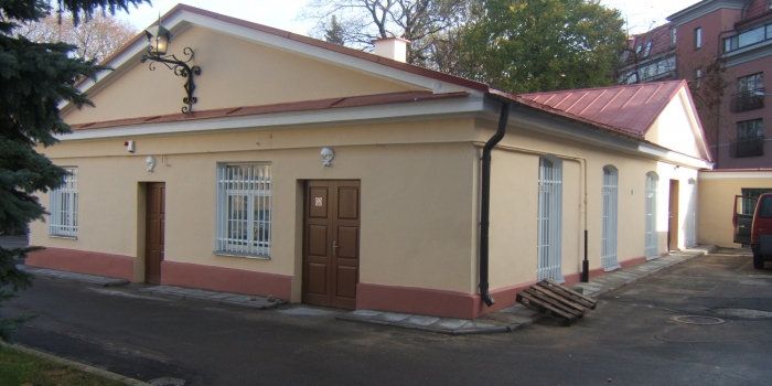 VU dirbtuvių pastato keičiant į maitinimo įstaigą remontas